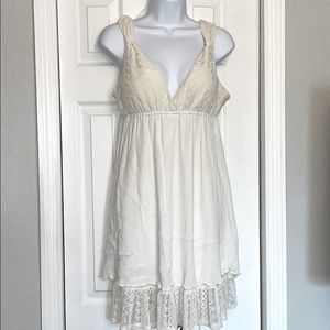 Boho Chic White Dress